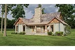 Arts & Crafts House Plan Rear Photo 02 - Westmeyer Craftsman Home 055D-0953 - Shop House Plans and More