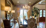 Luxury House Plan Dining Room Photo 01 - Carminda Luxury European Home 055D-0957 - Search House Plans and More
