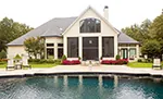 Luxury House Plan Rear Photo 01 - Carminda Luxury European Home 055D-0957 - Search House Plans and More