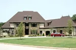 Traditional House Plan Front of Home - Harcourt Manor Luxury Home 055D-0968 - Search House Plans and More