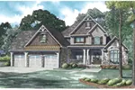 Country House Plan Front Image - Nicola Bay Traditional Home 055D-0999 - Shop House Plans and More