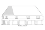 Country French House Plan Rear Photo 01 - Palo Quarry Multi-Family Home 055D-1015 - Shop House Plans and More