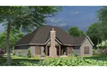 Southern House Plan Rear Photo 01 - Donatella Luxury Home 055D-1017 - Search House Plans and More