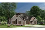 Southern House Plan Side View Photo - Donatella Luxury Home 055D-1017 - Search House Plans and More
