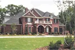 Traditional House Plan Front Photo 01 - Farris Manor Luxury Home 055S-0002 - Search House Plans and More