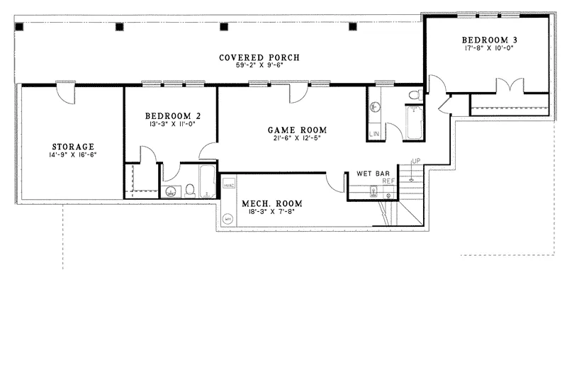 Traditional House Plan Second Floor - Alberta Hill Luxury Home 055S-0005 - Search House Plans and More