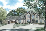 Luxury House Plan Front Image - Marlow Manor Luxury Home 055S-0043 - Shop House Plans and More