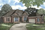 Attrractive Brick Home Is Loaded With Curb Appeal