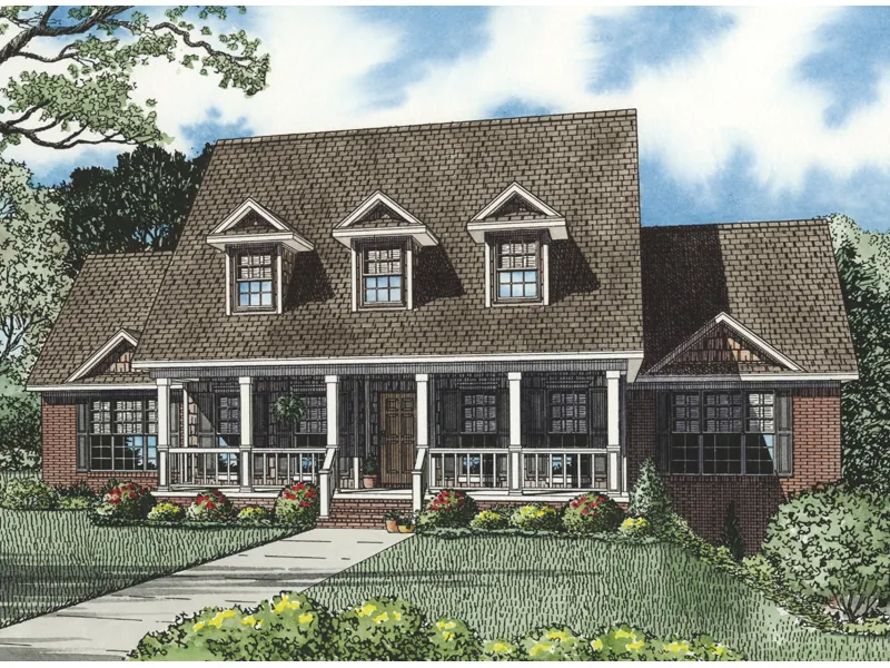 Luxury Country Style House With Curb Appeal