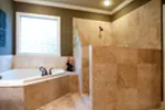 Ranch House Plan Master Bathroom Photo 01 - Burwell Luxury Home 055S-0104 - Search House Plans and More