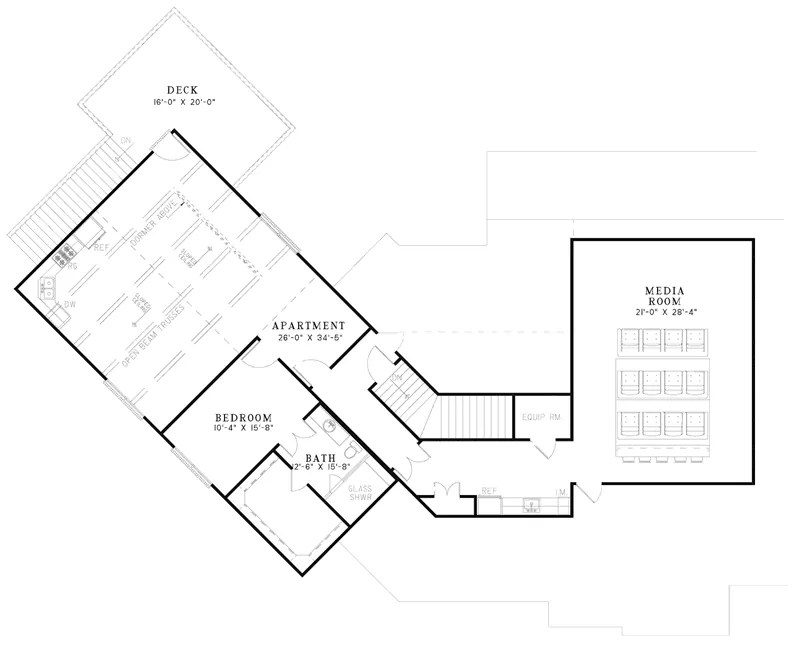 European House Plan Second Floor - Niehaus Place European Home 055S-0123 - Shop House Plans and More