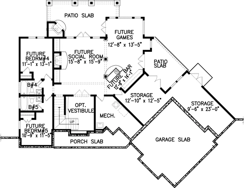 Optional Floor Plan - 056D-0071 - Shop House Plans and More