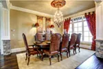 Country House Plan Dining Room Photo 02 - Murphy Cove Luxury Home 056S-0019 - Shop House Plans and More