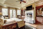 Country House Plan Master Bedroom Photo 01 - Murphy Cove Luxury Home 056S-0019 - Shop House Plans and More