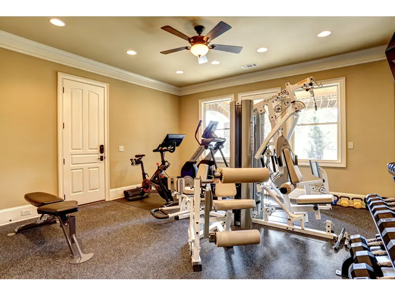 Country House Plan Workout Room Photo - Murphy Cove Luxury Home 056S-0019 - Shop House Plans and More