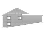 Ranch House Plan Left Elevation - Weston Traditional Duplex 057D-0002 - Shop House Plans and More