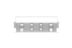 Ranch House Plan Rear Elevation - Weston Traditional Duplex 057D-0002 - Shop House Plans and More
