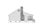 Vacation House Plan Left Elevation - Walnut Grove Country Cabin Home 058D-0012 - Shop House Plans and More