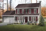 Two-Story Home Has Great Farmhouse Style