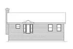 Craftsman House Plan Rear Elevation - Oaklawn Split-Level Home 058D-0069 - Shop House Plans and More