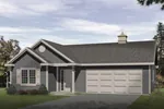 Ranch House Plan Front of Home - Maxwell Cottage Home 058D-0143 - Shop House Plans and More