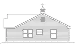 Ranch House Plan Left Elevation - Maxwell Cottage Home 058D-0143 - Shop House Plans and More