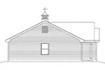 Ranch House Plan Right Elevation - Maxwell Cottage Home 058D-0143 - Shop House Plans and More