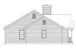 Ranch House Plan Left Elevation - Rafael Ranch Home 058D-0186 - Shop House Plans and More