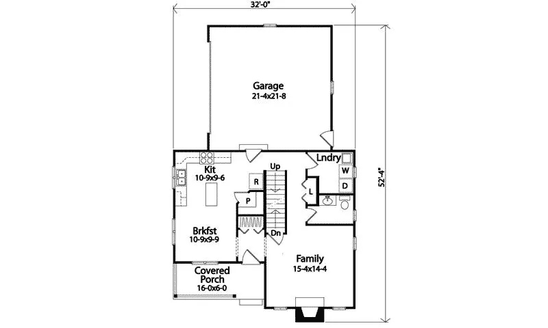 Traditional House Plan First Floor - Diana Jane Country Farmhouse 058D-0188 - Search House Plans and More