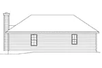 Traditional House Plan Rear Elevation - Ranchester Ranch Home 058D-0194 - Shop House Plans and More