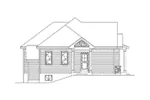 Cabin & Cottage House Plan Left Elevation - Jake Creek Country Cabin Home 058D-0203 - Search House Plans and More