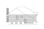 Cabin & Cottage House Plan Rear Elevation - Jake Creek Country Cabin Home 058D-0203 - Search House Plans and More