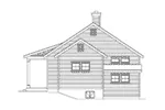 Vacation House Plan Right Elevation - Neva Pass Country Cabin 058D-0208 - Shop House Plans and More