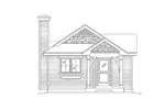 Country House Plan Front Elevation - Mill Hollow Craftsman Home 058D-0213 - Shop House Plans and More