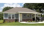 Traditional House Plan Front of House 060D-0129