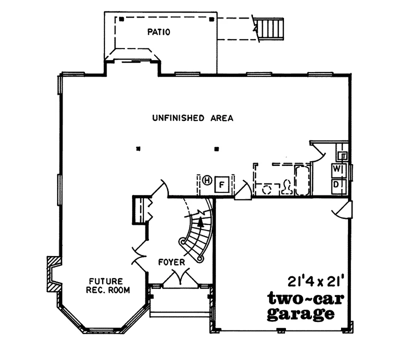 Craftsman House Plan First Floor - Ruby Manor European Home 062D-0112 - Shop House Plans and More