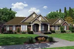 Arts & Crafts House Plan Front of Home - Apollonia Craftsman Home 065D-0307 - Search House Plans and More