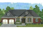 Country House Plan Front Image - Tiverton Country French Home 065D-0359 - Shop House Plans and More