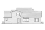 Cape Cod & New England House Plan Rear Elevation - Lenhardt Country Home 065D-0369 - Shop House Plans and More