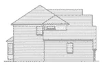Neoclassical House Plan Left Elevation - Chapelhill European Home 065D-0379 - Search House Plans and More