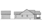 Craftsman House Plan Left Elevation - Wagner Hill Craftsman Home 065D-0397 - Shop House Plans and More