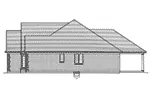European House Plan Right Elevation - 065D-0401 - Shop House Plans and More