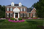 Luxury House Plan Front of Home - Ellsworth Hall Two-Story Home 065S-0032 - Search House Plans and More