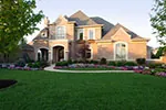Country French House Plan Front of Home - Chateau Luxe Country French Home 065S-0033 - Search House Plans and More