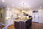 Country French House Plan Kitchen Photo 01 - Chateau Luxe Country French Home 065S-0033 - Search House Plans and More