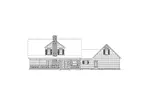 Country House Plan Rear Elevation - Berryridge Cape Cod Style Home 068D-0012 - Search House Plans and More
