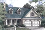 Appealing Home With Covered Front Porch And Two Dormers Above
