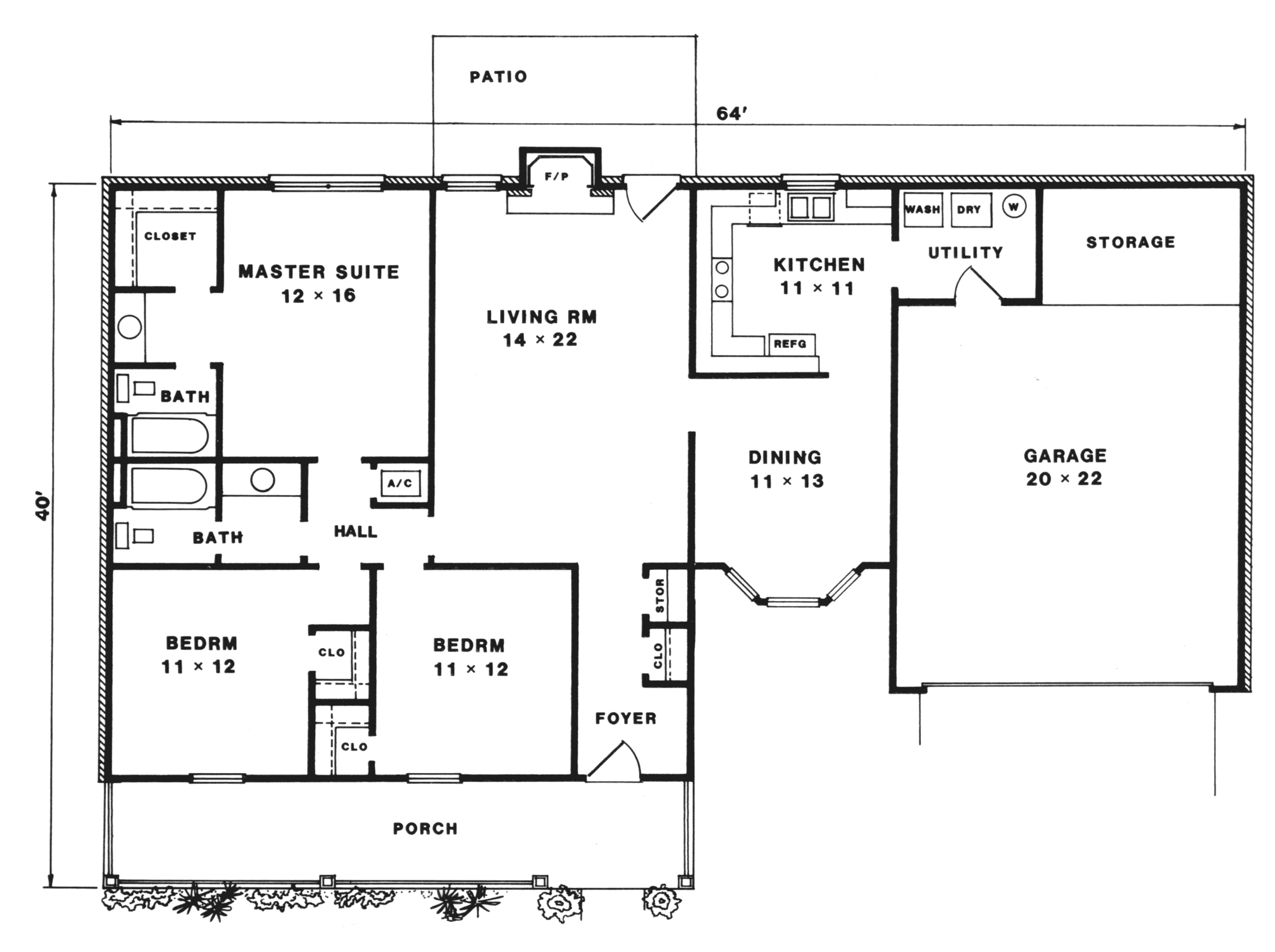Country House Plan First Floor - Highgrove Farm Country Home 069D-0037 - Search House Plans and More