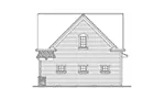 Shingle House Plan Rear Elevation - McCormack Spring Stylish Home 071D-0012 - Shop House Plans and More