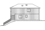 Lowcountry House Plan Right Elevation - Hinson Hill Narrow Lot Home 071D-0017 - Search House Plans and More